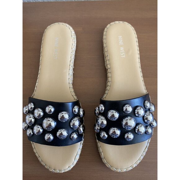 Nine West Shoes - NWOT Nine West Espadrille Slide Sandals